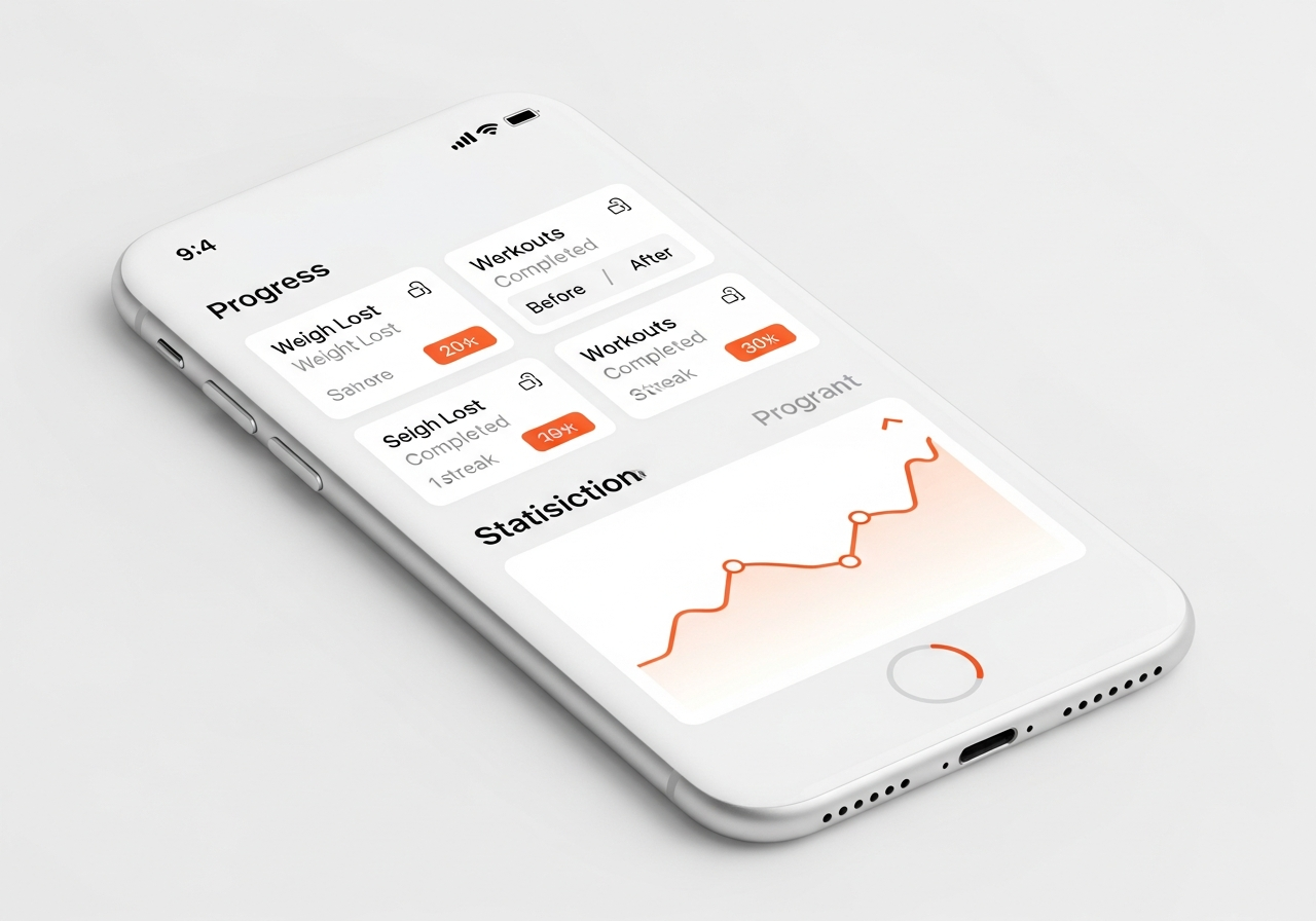 Progress tracking screen
