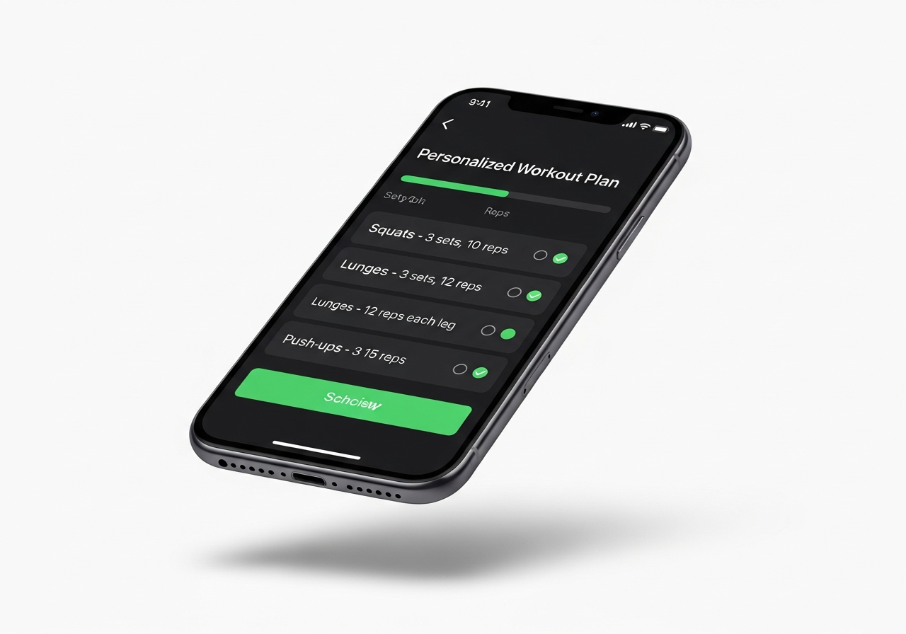 Workout Plan Interface